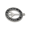 304 Stainless Steel Pendants STAS-F326-07P-2