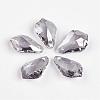 Faceted K9 Glass Charms EGLA-P026-D02-1