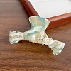 Bowknot Cellulose Acetate(Resin) Claw Hair Clips PW-WG8E1EB-01-1