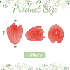 150Pcs Opaque Resin Beads RESI-PH0002-76C-2