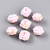 Opaque Acrylic Beads SACR-YW0002-01B-1