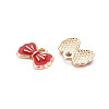 Alloy Enamel Pendants ENAM-S121-177B-RS-3
