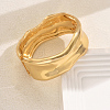 Luxurious Geometric Irregular Zinc Alloy Hinged Bangles for Women OU8852-3-1