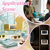 Foldable Cardboard Gift Cap Storage Boxes with Clear PVC Window CON-WH0099-66C-5