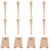 DIY Alloy Bolo Tie Making Finding Kit FIND-CA0009-03KCG-1