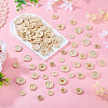 120Pcs 6 Styles Wooden Buttons BUTT-TA0001-33-7