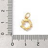 925 Sterling Silver Pave Clear Cubic Zirconia Pendants STER-G049-01D-G-3
