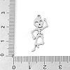 304 Stainless Steel Pendants STAS-U041-02A-P-3