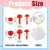 400Pcs 2 Styles Resin Doll Eyes DIY-PH0036-22A-2
