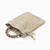Natural Dyed Sandalwood Beads Stretch Bracelets BJEW-JB03843-02-3