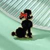 Puppy Dog Enamel Pins JEWB-M048-05G-1