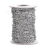 304 Stainless Steel Figaro Chains CHS-P003-21P-2