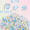 400Pcs Opaque Acrylic Beads MACR-SP0002-14A-2