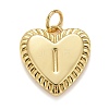 Rack Plating Real 18K Gold Plated Brass Pendants KK-E260-01G-I-1