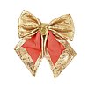 Christmas Plastic Sequin Big Bowknot Pendant Decorations AJEW-S088-04B-2