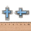 Synthetic Turquoise Pendants GG-XCP0001-02-3