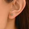 Fashionable Stainless Steel Butterfly Stud Earrings XD9500-3