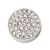 304 Stainless Steel Rhinestone Slide Charms STAS-P421-04B-P-1