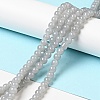 Imitation Jade Glass Beads Strands DGLA-S076-6mm-30-4