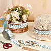 12M Polyester Jacquard Leaf Ribbon OCOR-OC0001-46A-5