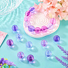 20Pcs 4 Colors Transparent Acrylic Beads MACR-TADJ0001-02A-6