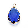Transparent Glass Pendants KK-N283-02B-G-1