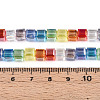 Transparency Glass Beads Strands GLAA-T025-04A-01-4