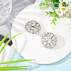 Fingerinspire 2Pcs Alloy Rhinestone Shoe Decorations AJEW-FG0003-72A-5