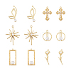 Cheriswelry 12Pcs 6 Style Alloy Pendants FIND-CW0001-15-26