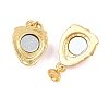 Brass Enamel Magnetic Clasps KK-CBA8264-06G-3