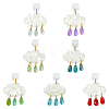12Pcs 6 Colors PVC Mobile Dustproof Plugs HJEW-YW00502-1