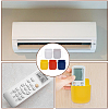 10Sets 5 Colors Plastic Wall-mounted Remote Control Storage Box KY-GO0001-13B-5