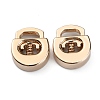 Alloy Spring Cord Locks FIND-WH0110-063G-1