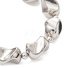 CCB Plastic Beaded Stretch Bracelets for Women BJEW-JB13007-4