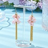 Acrylic Dangle Earrings EJEW-JE06228-02-2