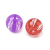 Transparent Acrylic Beads X-OACR-D309-03-2