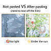 Waterproof PVC Colored Laser Stained Window Film Adhesive Stickers DIY-WH0256-079-8
