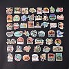 50Pcs Hawaii PVC Self Adhesive Stickers Set STIC-C003-04-2