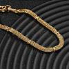3MM 304 Stainless Steel Round Mesh Chain Bracelets SA-CBA2696-17G-3