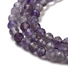 Natural Amethyst Beads Strands G-G140-A04-01-4