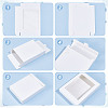 Rectangle Paper Biscuit Boxes with Clear Window CON-WH0107-02B-02-5