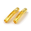 Brass Tube Beads KK-D040-02G-2