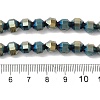 Electroplated Synthetic Non-magnetic Hematite Beads Strands G-I364-L01-07-4