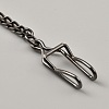 Alloy Clip Pocket Watch Chain FIND-WH0018-22B-3