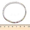 304 Stainless Steel Micro Pave Colorful Cubic Zirconia Tennis Bracelets for Women BJEW-G779-02P-5