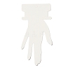 Hand Shaped Cardboard Paper Bracelet Display Cards X-CDIS-M005-06-2