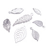  Jewelry 56Pcs 7 Style 304 Stainless Steel Pendants STAS-PJ0001-20-12