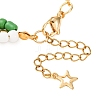 Christmas Alloy Enamel Charm Bracelets BJEW-JB12482-02-4
