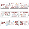 SUPERDANT Thank You Theme Cards and Paper Envelopes DIY-SD0001-01C-1