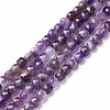 Natural Amethyst Beads Strands X-G-L581C-002-1